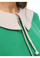 Платье Вишня яркий зеленый