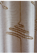 Комплект штор "Дарама. Шеннон" 31096 светло-коричневый