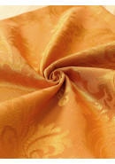 Набор салфеток из цветной ткани duck оранжевый вензель