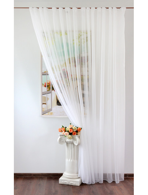 Тюль "Gloire" белый