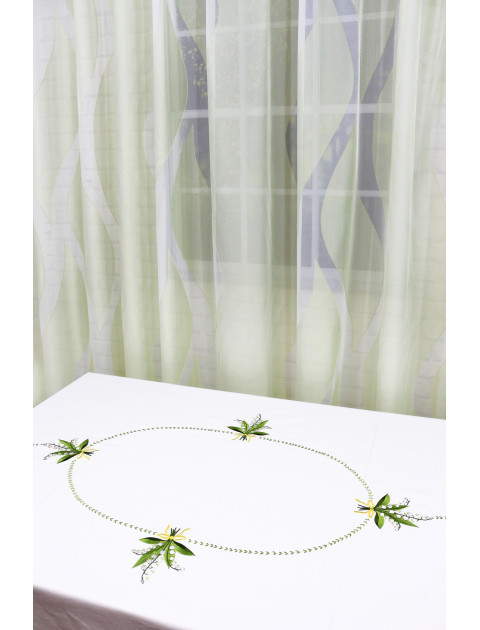 Скатерть "Ландыши" сливочный