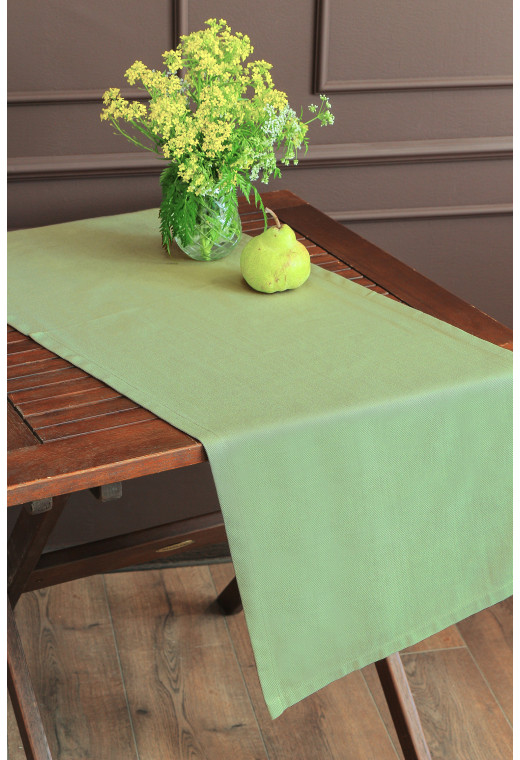 Дорожка для сервировки стола, светло-зеленый