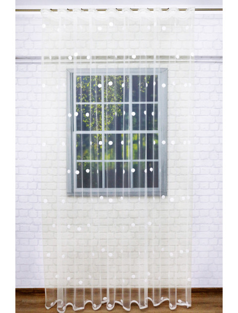 Тюль "Снежная" 25427v2346 молочный