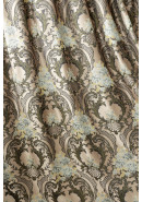 Комплект штор "Версаль" vanelly md165 v 44, серо-бежевый, хаки, бирюзовый