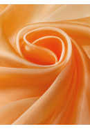 Тюль Микровуаль v22886 оранжево-персиковый
