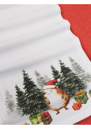 Дорожка декоративная Ежик хлопок белый Дорожка декоративная Ежик хлопок белый