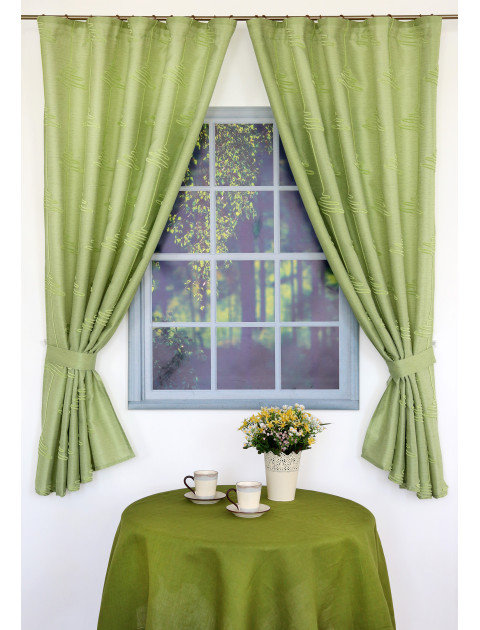Комплект штор "Дарама. Шеннон" 31096 yezil зеленый