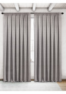 Комплект жаккардовых штор Вивальди 22548v8 серый Комплект жаккардовых штор Вивальди 22548v8 серый