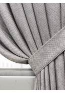 Комплект жаккардовых штор Вивальди 22548v8 серый Комплект жаккардовых штор Вивальди 22548v8 серый