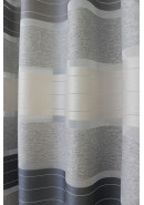 Тюль из двух полотен "Дарама" на манжете 13354v02 серый, бежевый