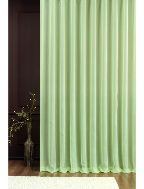 Тюль Krep светло-зеленый