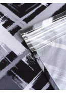 Комплект штор Палитра габардин черный серый