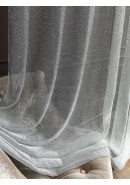 Тюль под лен Dolly 1723v501 черно-серый