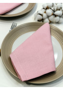 Набор салфеток Мальва хлопок розовый 40*40 см