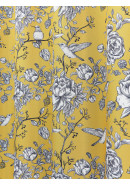 Комплект штор Райский сад оксфорд серый желтый