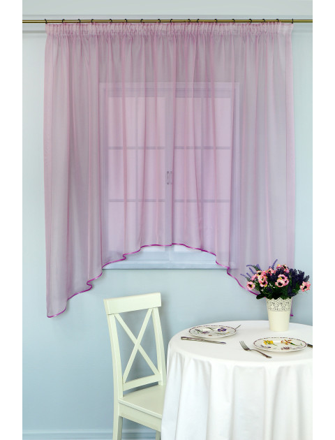 Тюль Арка.Диана, сиренево-фиолетовый