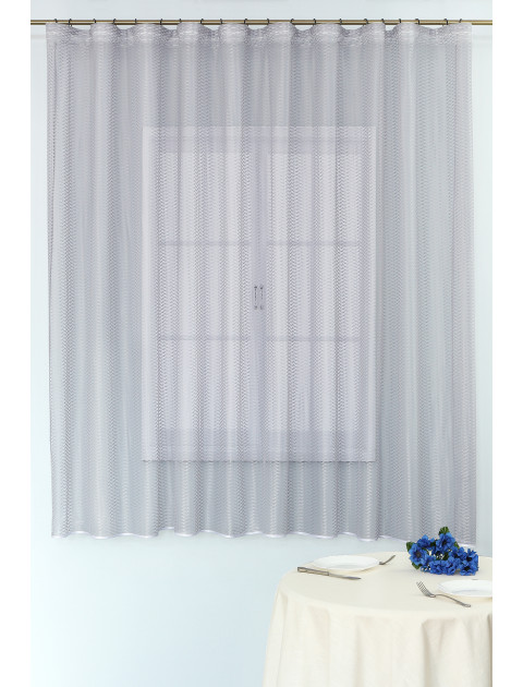 Тюль сетка Nova baklavav6186 серый