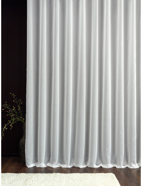 Тюль креп LT1011v02 Классика льна молочный