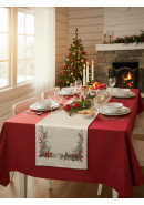 Дорожка декоративная Хвоя лен серо-бежевый Дорожка декоративная Хвоя лен серо-бежевый