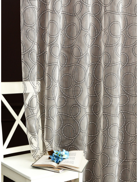 Тюль Мартина 3897 Martinv3 gray серый