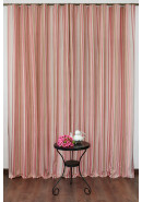 Комплект штор "Melody" w1687 70008, розовый, бежевый, молочный