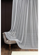 Тюль сетка-вышивка 14190v7091 серый