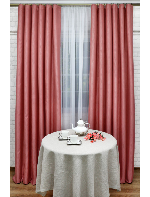 Комплект штор "Палитра" розовый