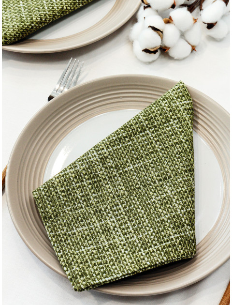 Набор салфеток Усадьба Гренни зеленый 40*40 см