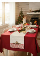 Дорожка декоративная Фонарь лен серо-бежевый Дорожка декоративная Фонарь лен серо-бежевый