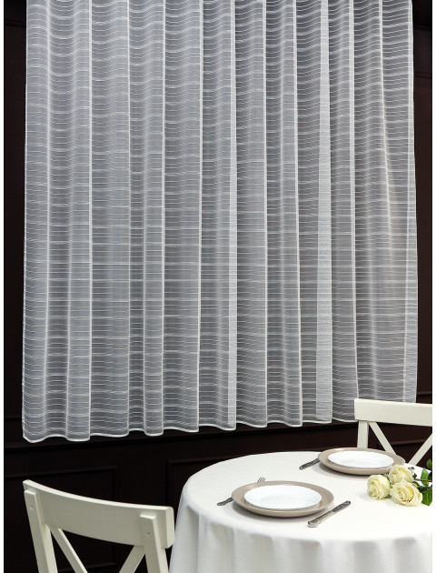 Тюль Patravnaturele молочный