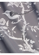 Скатерть Утро в саду габардин темно-серый Скатерть Утро в саду габардин темно-серый