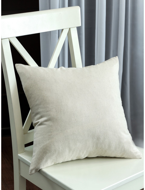 Наволочка декоративная Льняная усадьба полулен бежевый