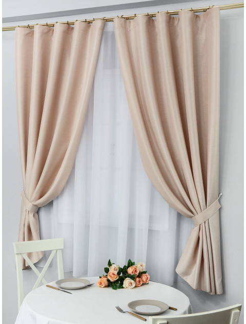 Шторы Oreon 3442zv07 светло-бежевый